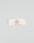 Prenatal Newborn Girl Pink Organza Flower Headband