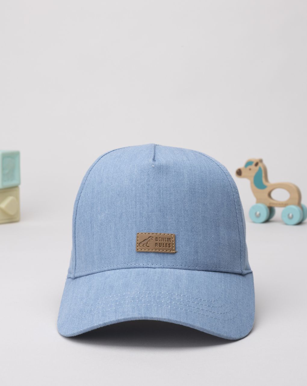 Prenatal Boy Blue Denim Hat