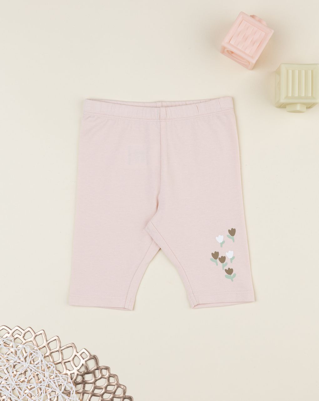 Prenatal Girl Pink Tulip Legging