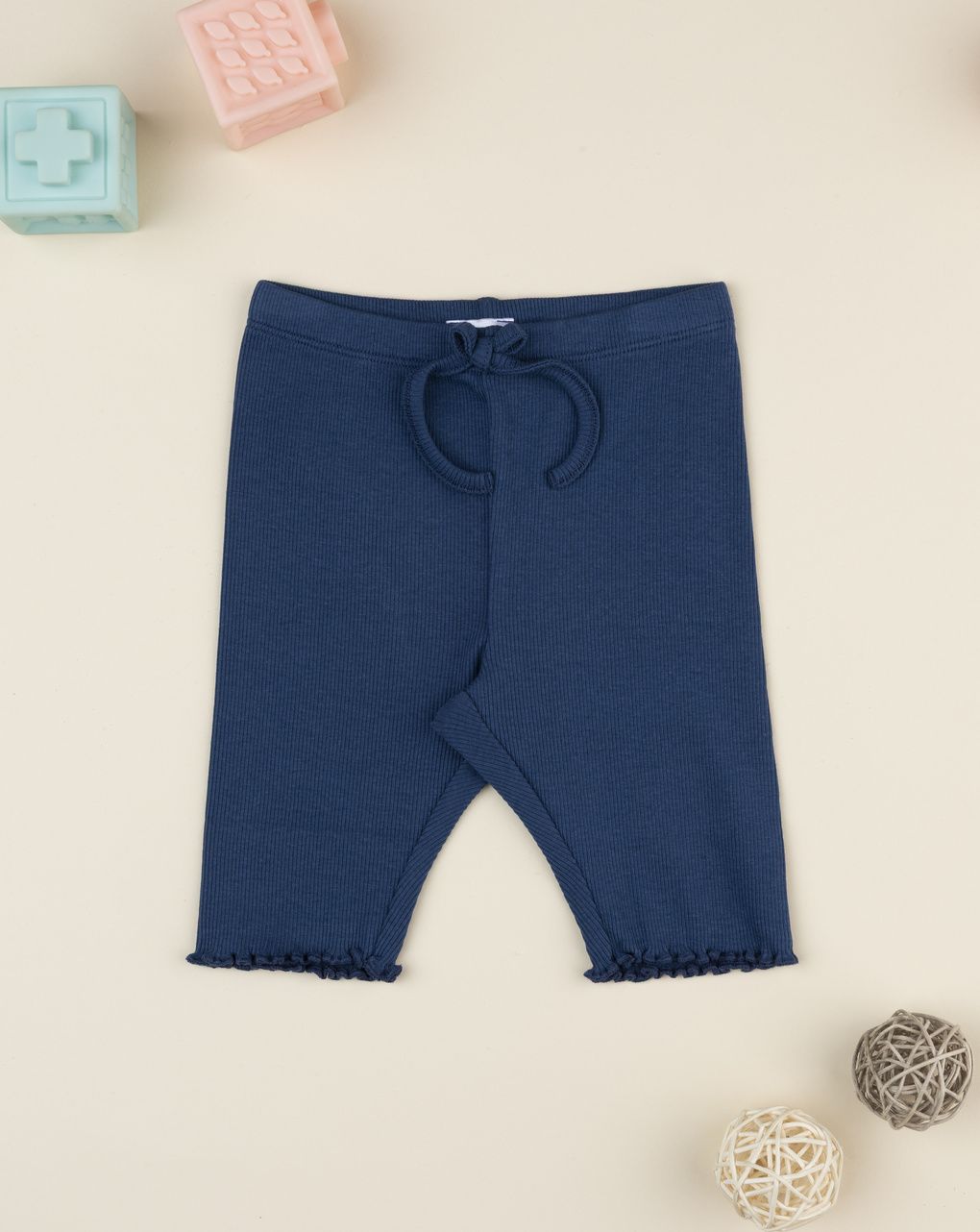 Prenatal Girl Blue Legging with Drawstring