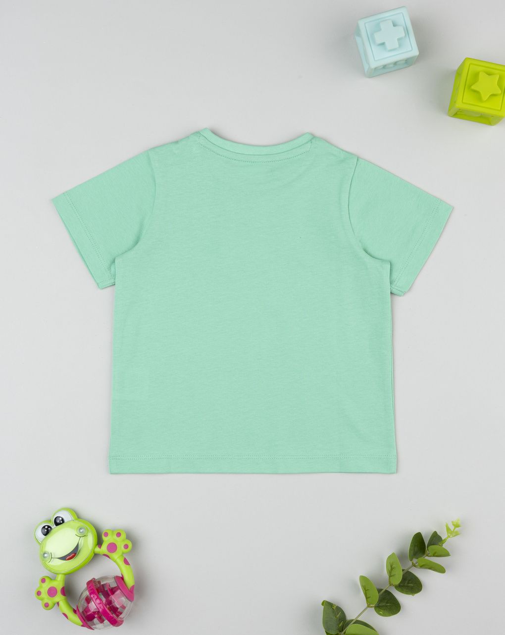 Prenatal Light green crocodile t-shirt for boys