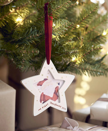 Christmas Hanging Picture Frame - Star