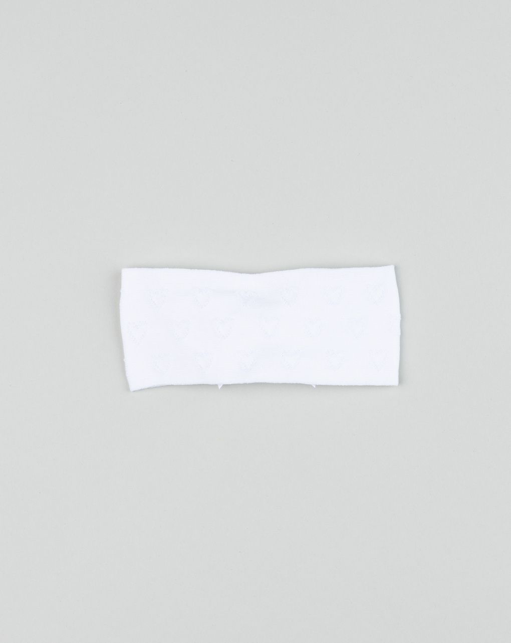 Prenatal White headband for baby girl with bow