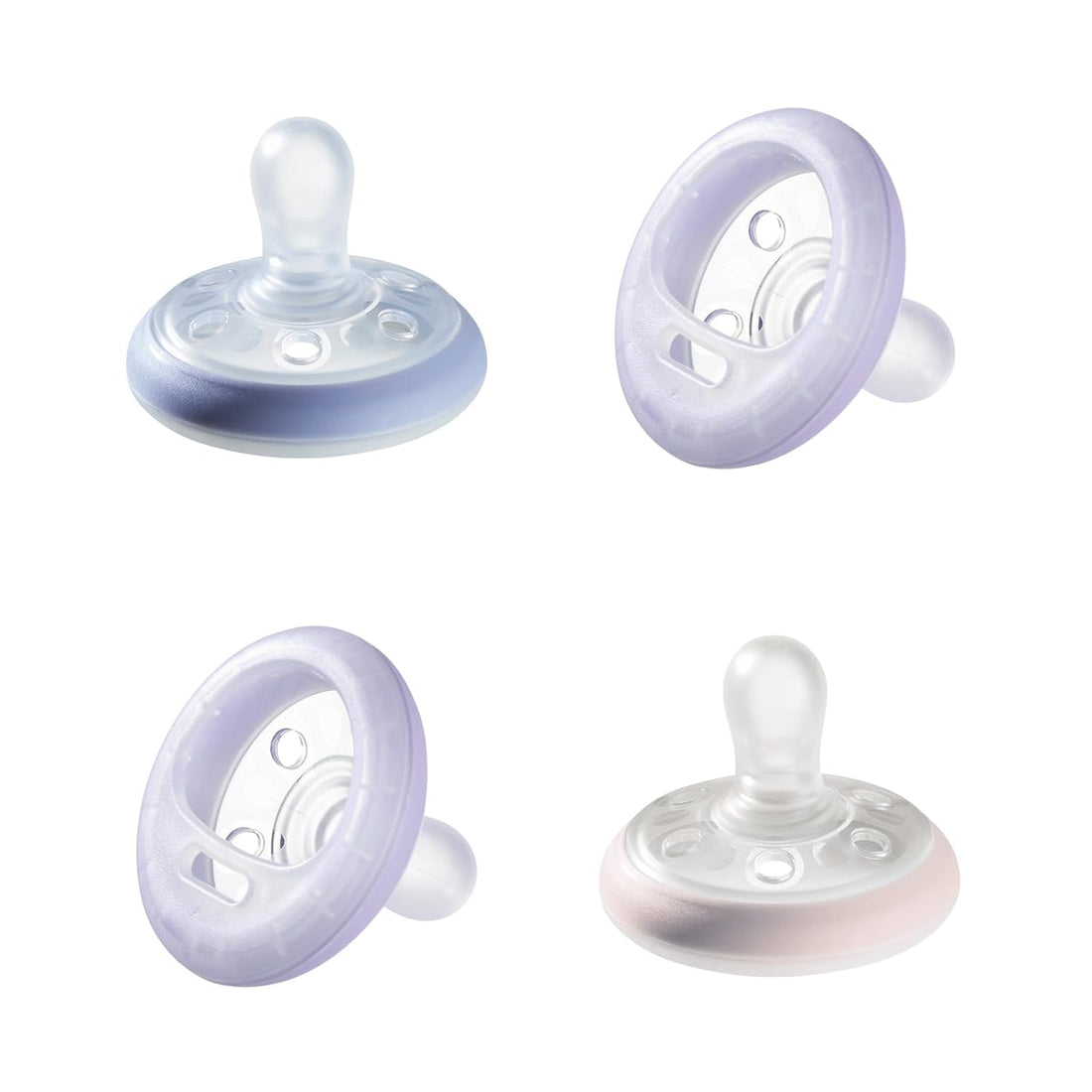 Tometipe Breast-Like Night Pacifier, 6-18 Months Soother