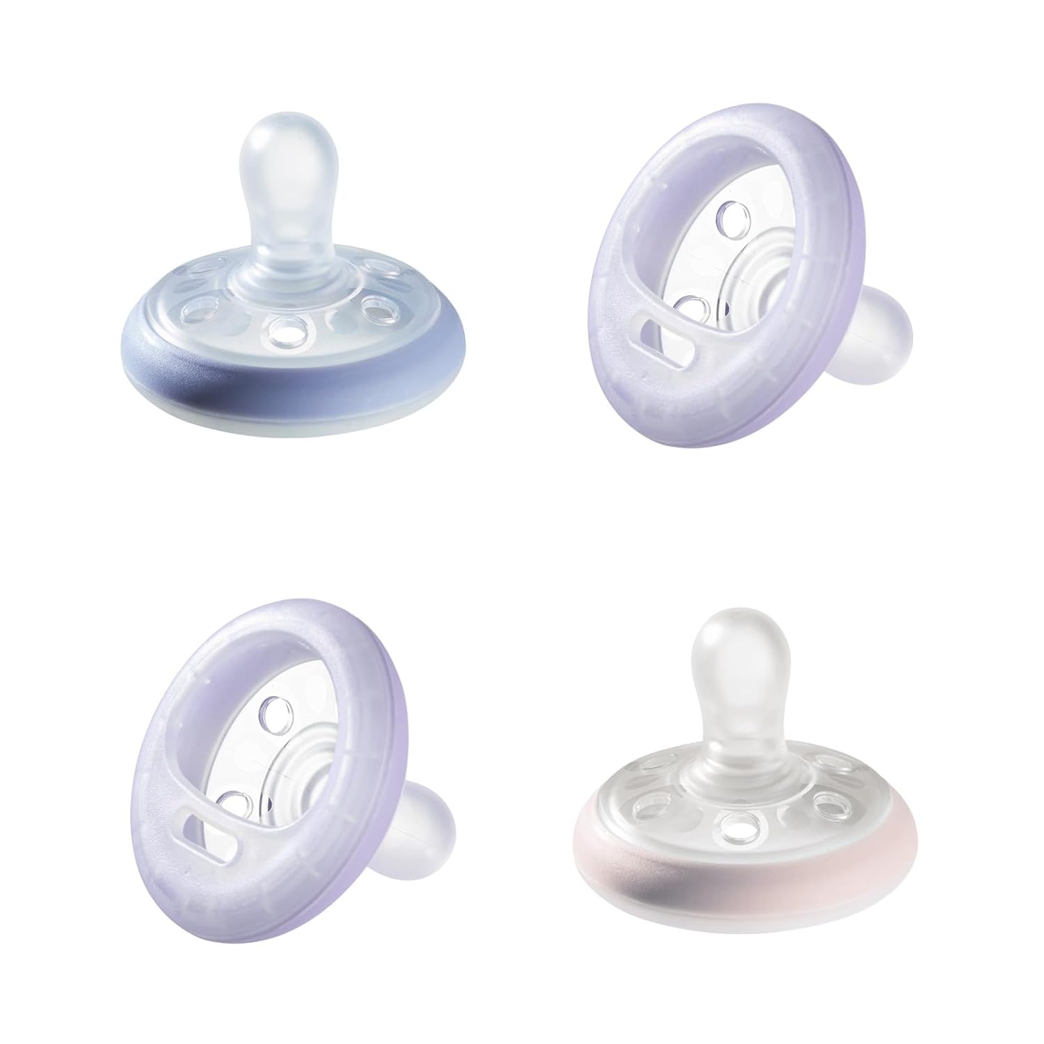 Tometipe Breast-Like Night Pacifier, 6-18 Months Soother