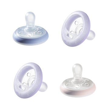 Tometipe Breast-Like Night Pacifier, 6-18 Months Soother