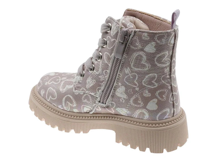 Beppi Synthetic Leather Boot with Printed detail