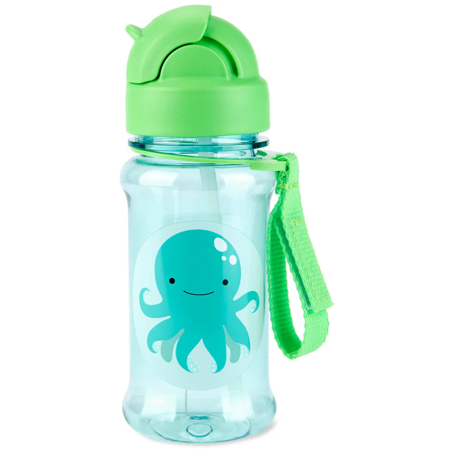 Zoo Straw Bottle Octopus