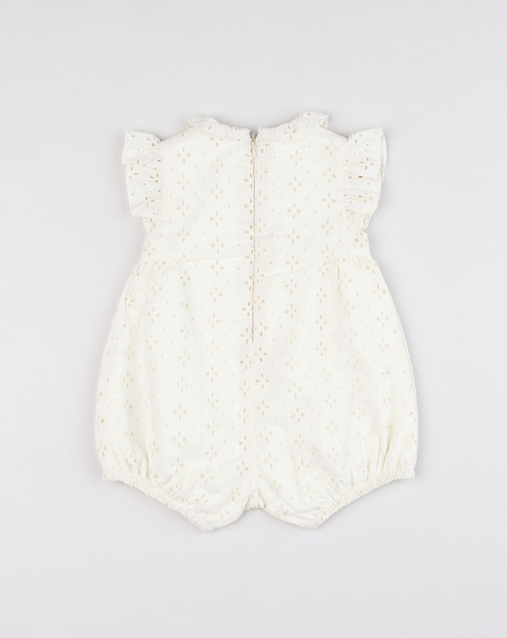 Prenatal Elegant broderie anglaise romper for baby girl