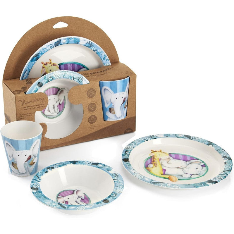 Thermobaby Microwave Dishware Set  Cutlery