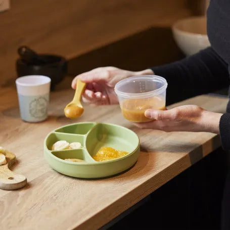 Thermobaby Silicone Meal Pack Cactus Green Feeding Set