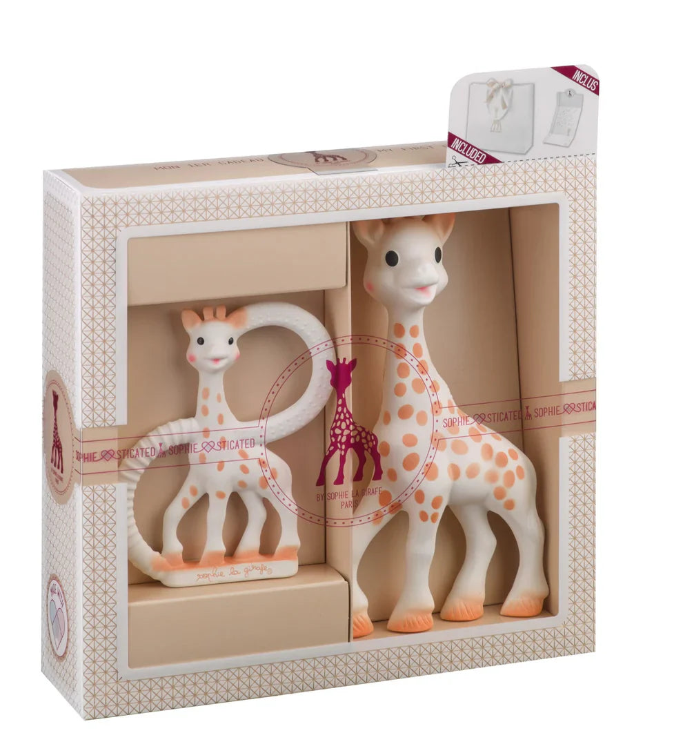Set Stoviglie Sophie La Girafe +6 Mesi – Piatti E Posate Per Bambini, Design Francese, Regalo Ideale