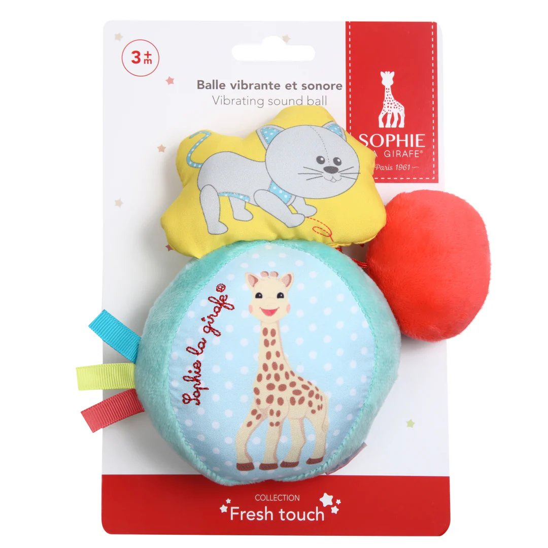 Sophie La Girafe Vibrating And Sound Ball | Prenatal, Babies, Nusring, Cybex, Avent Sensory Toy