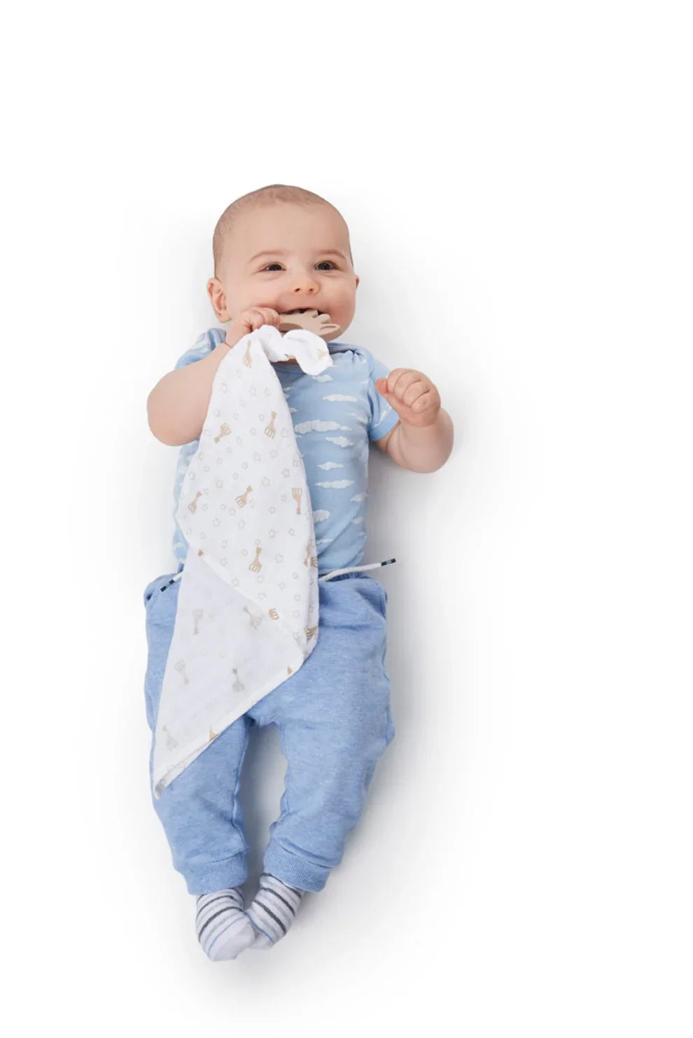 Sophie La Girafe Swaddle Ring Muslin