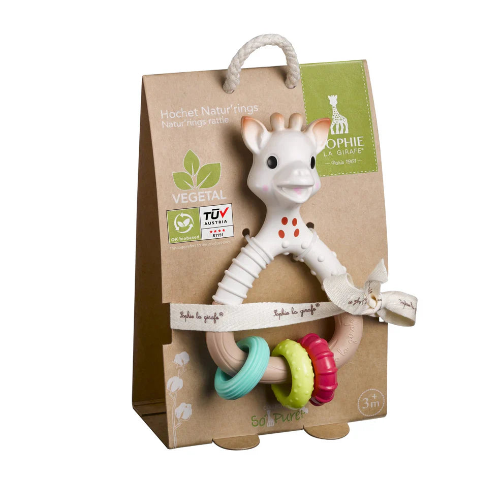 Sophie La Girafe Natur'rings Rattle Rattle
