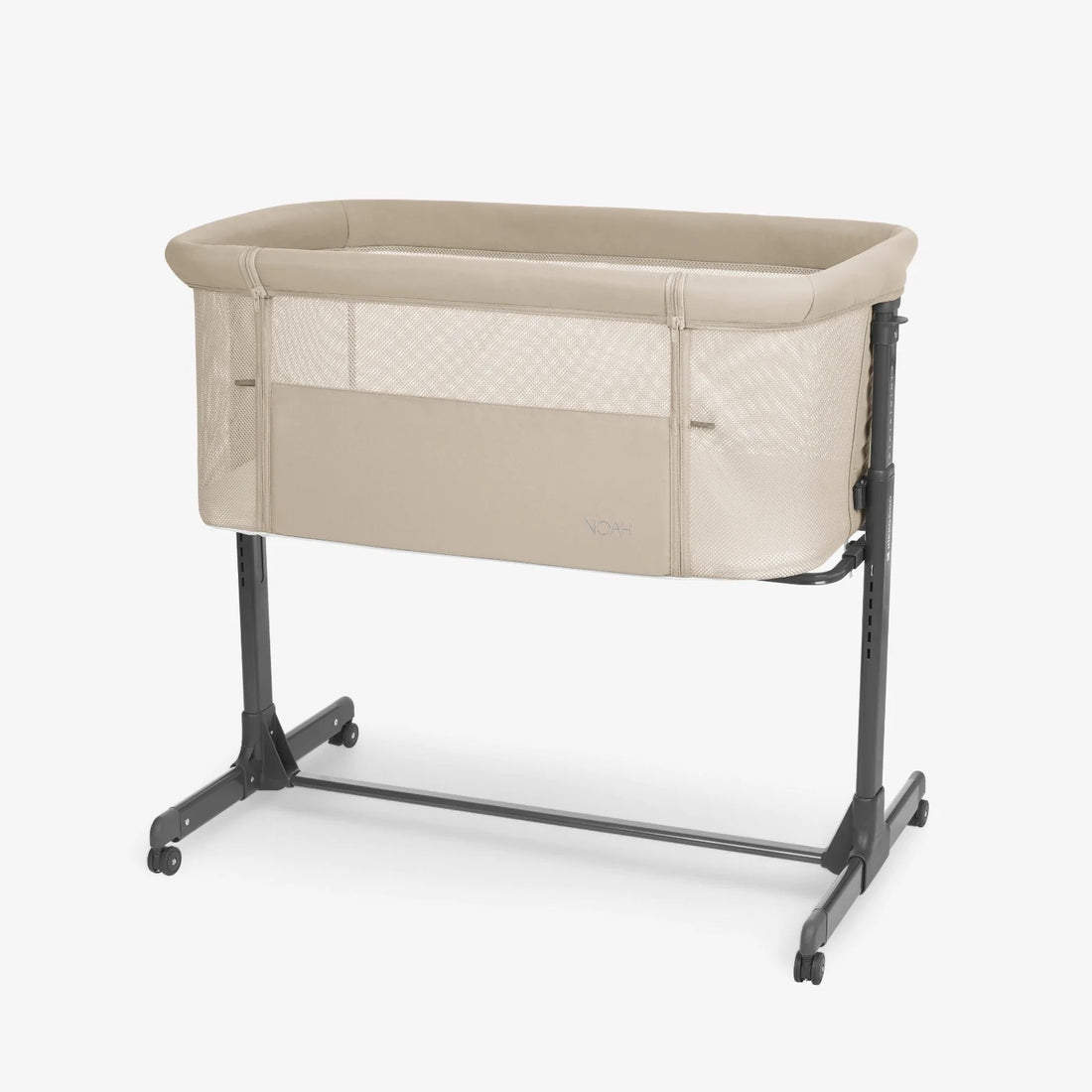 Kikkaboo Noah Beige Bedside crib