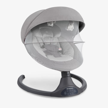 Kikkaboo Codie Light Grey 2025 Electrical side to side swing