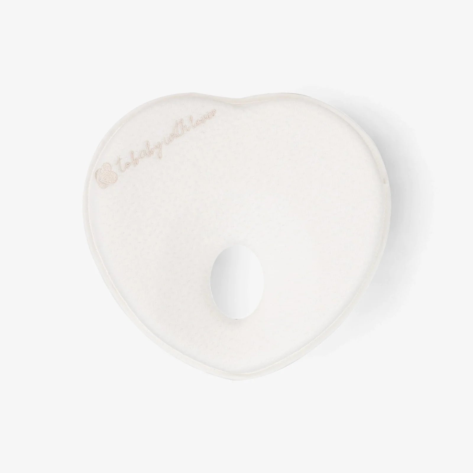 Kikkaboo Heart Airknit White Memory foam ergonomic pillow