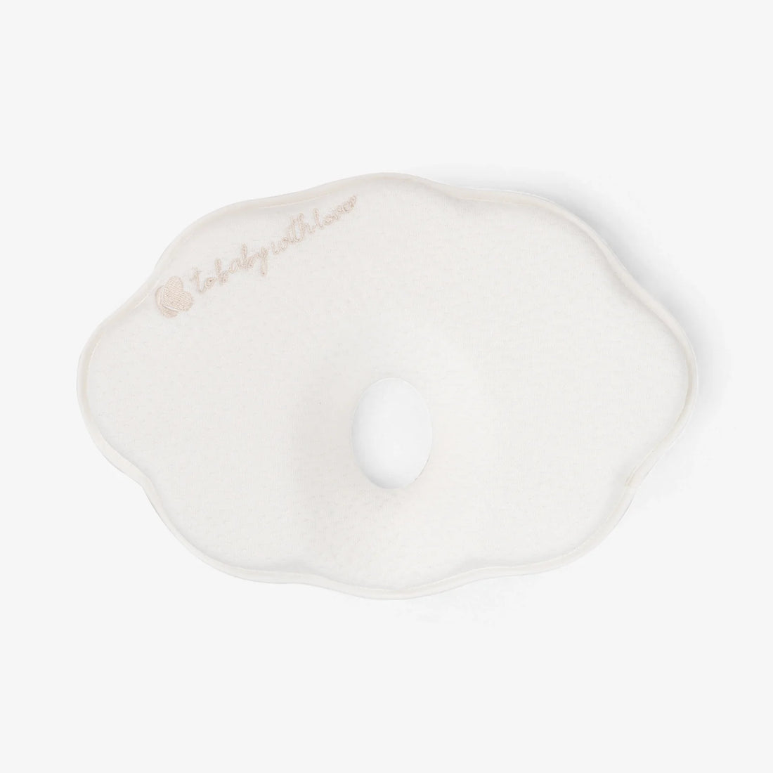 Kikkaboo Cloud Airknit White Memory foam ergonomic pillow