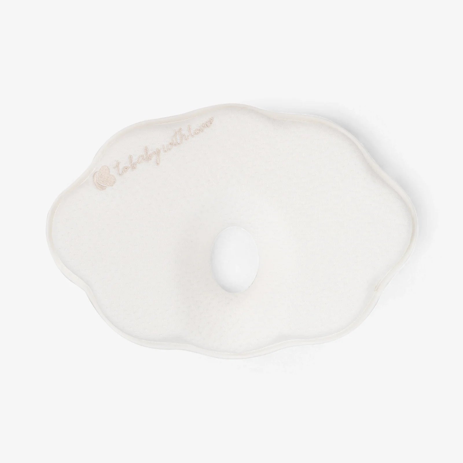 Kikkaboo Cloud Airknit White Memory foam ergonomic pillow