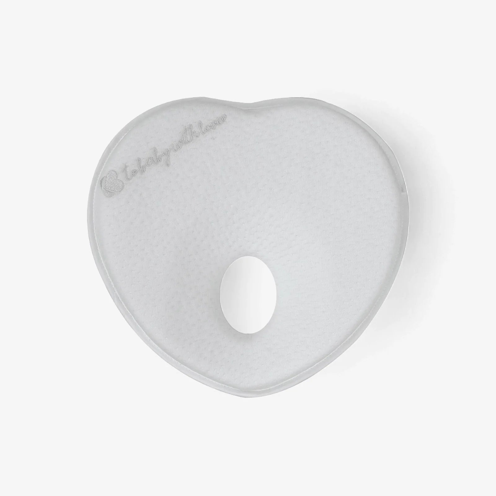 Kikkaboo Heart Airknit Grey Memory foam ergonomic pillow