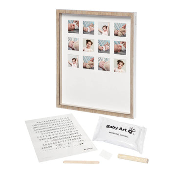 Baby Art My Very First Year Frame Wood and White | Prenatal, Babies, Nusring, Cybex, Avent Keepsake Frame