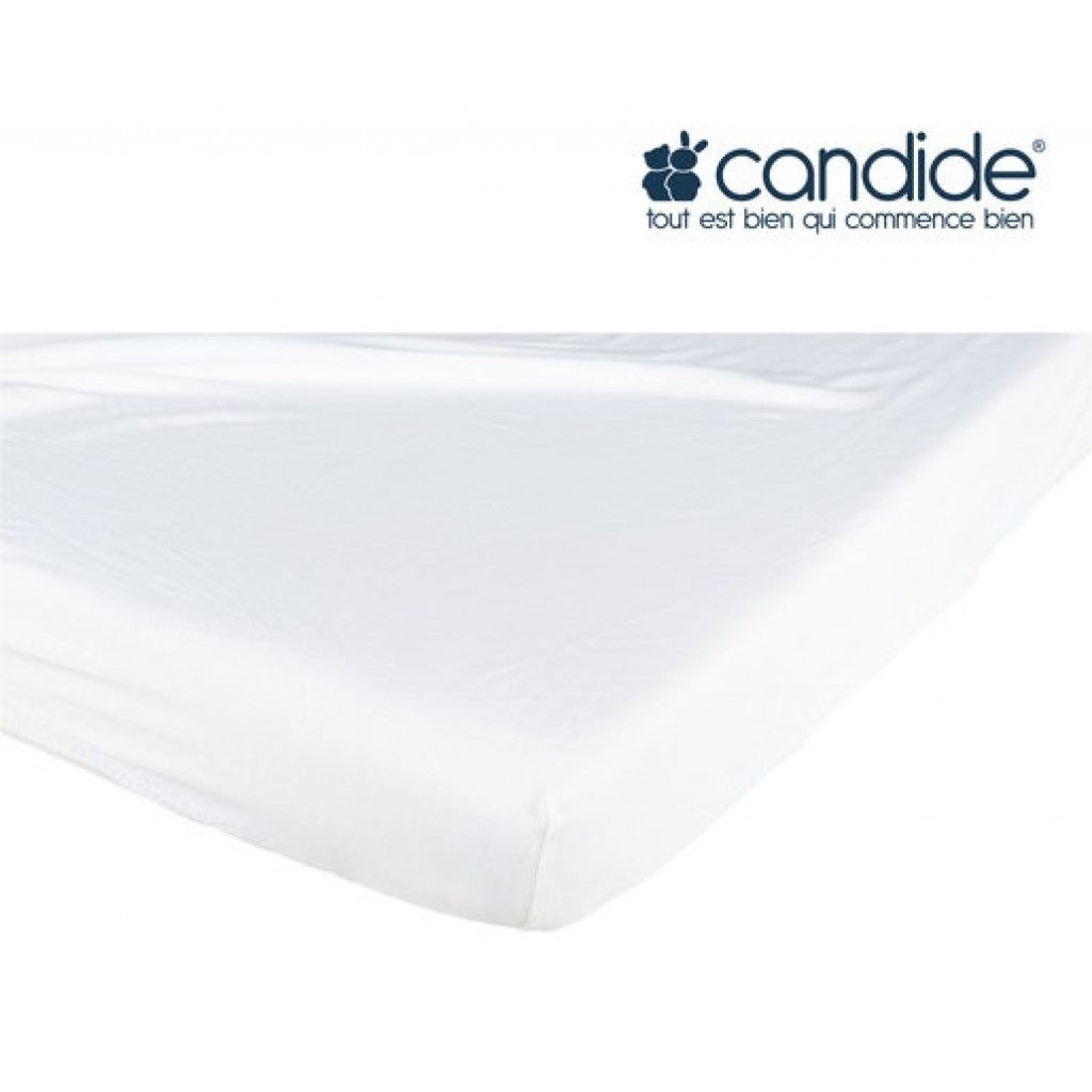 Candide Cotton Fitted Sheet 70x140cm White Candide | Prenatal, Babies, Nusring, Cybex, Avent Bedding