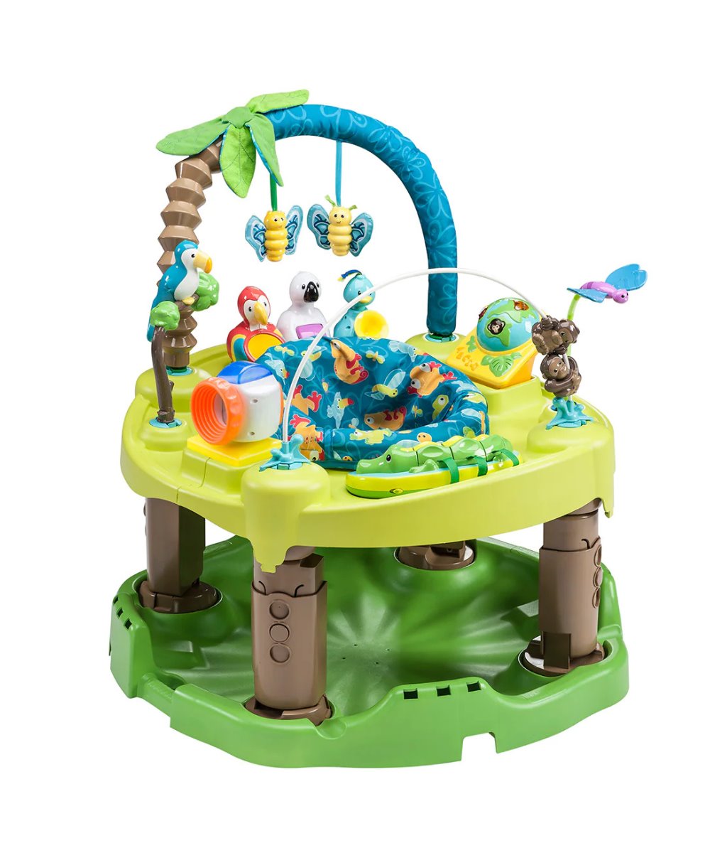 Evenflo Amazon Triple Fun Bouncing Activity Saucer | Prenatal, Babies, Nusring, Cybex, Avent Activity Toy