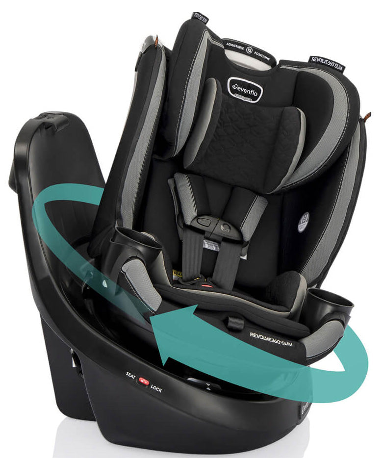 Evenflo Slim 2-in-1 Rotational Convertible Car Seat | Prenatal, Babies, Nusring, Cybex, Avent Car Seat