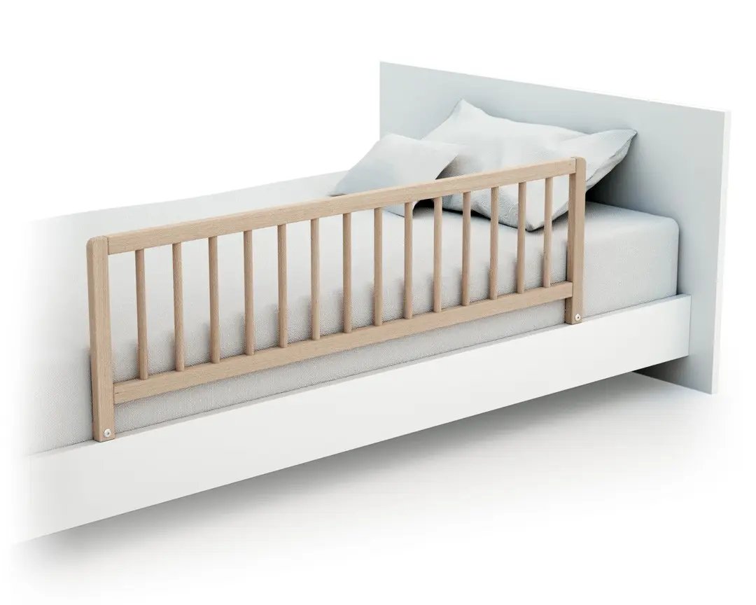 Webaby Raw Beech Bed Rail | Prenatal, Babies, Nusring, Cybex, Avent Bed Rail