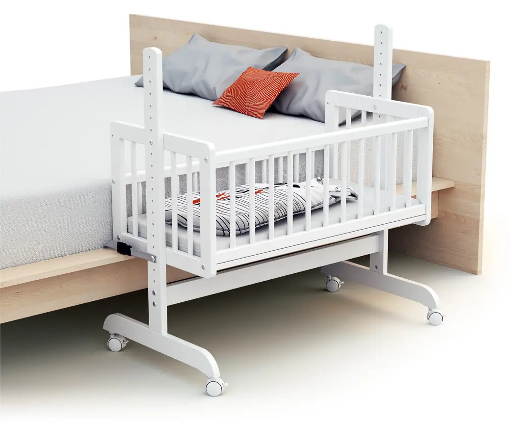 Webaby Co-Sleeping Cradle Essentiel - White | Prenatal, Babies, Nusring, Cybex, Avent Crib