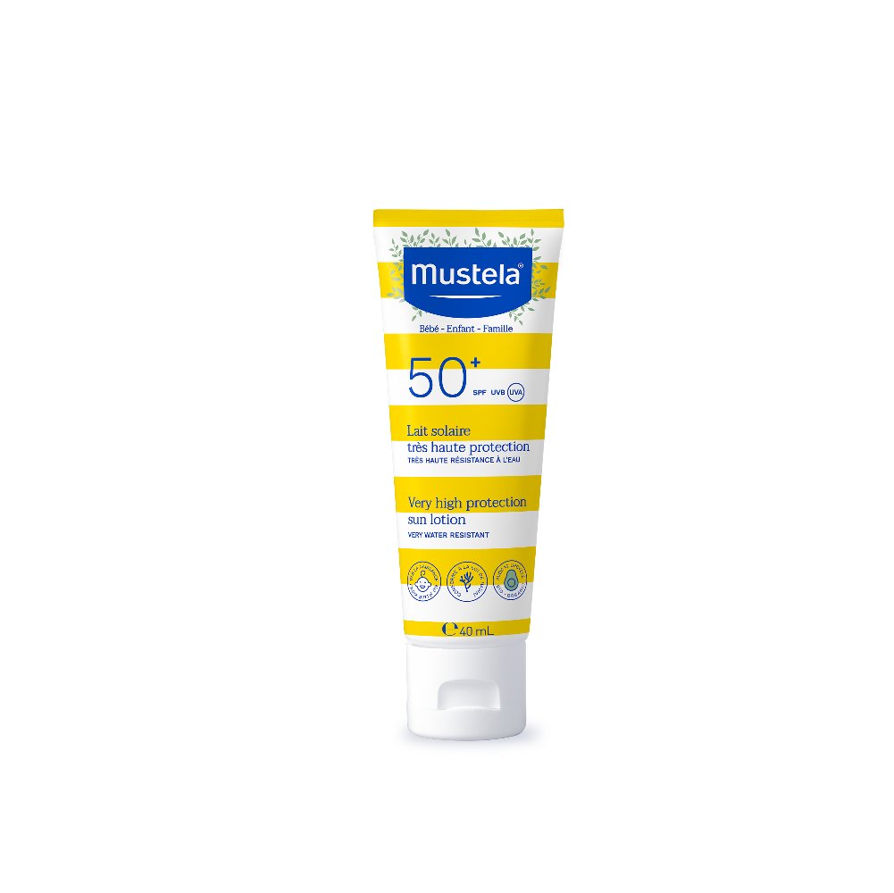 Mustela Very High Protection Sun Lotion – Spf 50+ (40 ml) Sunscreen
