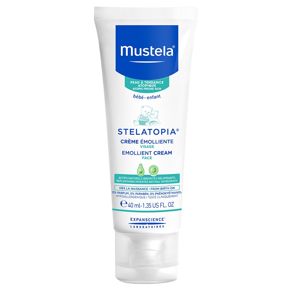 Mustela Stelatopia Emolient Face Cream 40ml Cream