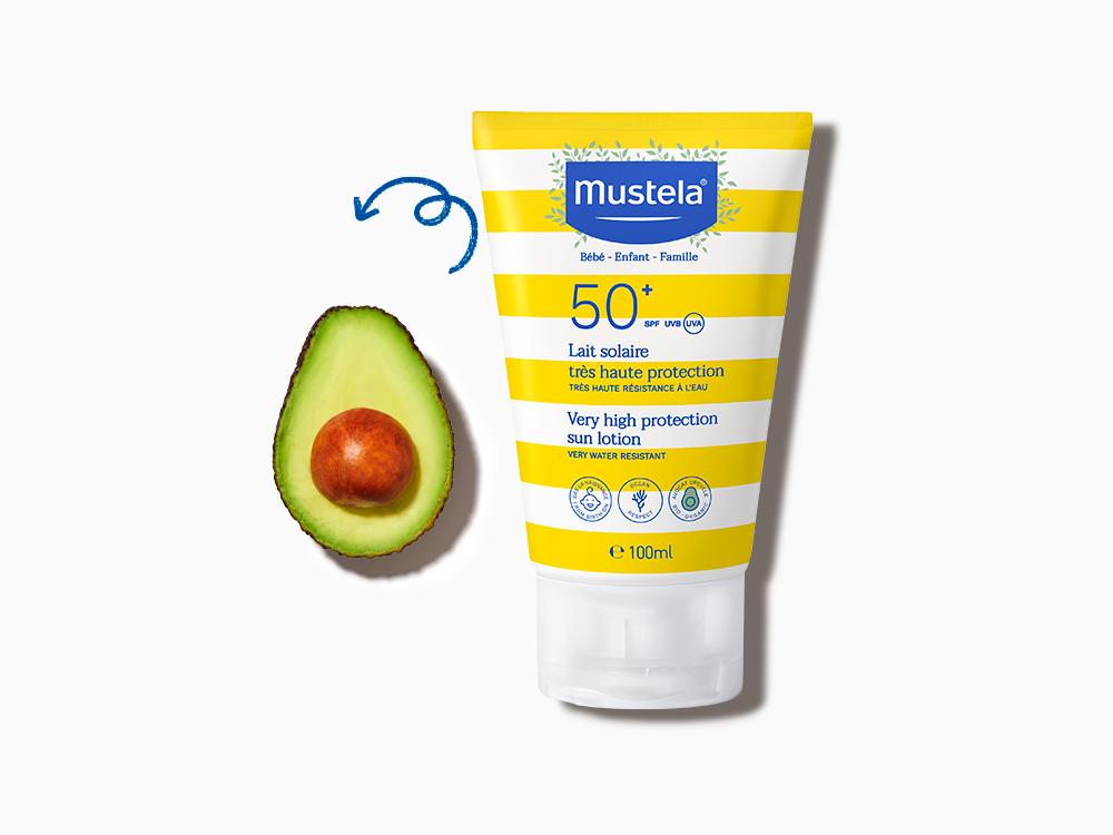 Mustela Very High Protection Sun Lotion - Spf 50+ Sunscreen