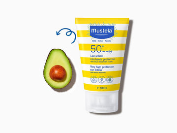Mustela Very High Protection Sun Lotion - Spf 50+ Sunscreen