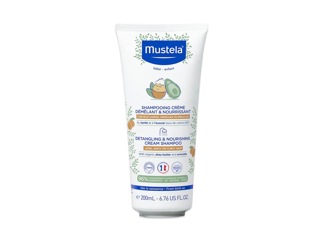 Mustela Detangling & Nourishing Cream Shampoo 200ml Shampoo
