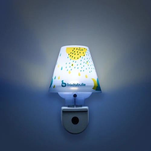 Badabulle Wall Nightlight - Blue Drops Lightening USA, Lebanon
