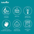 Babymoov Silicone Baby Spoon Multi-colour 1st Age Pack of 5 | Prenatal, Babies, Nusring, Cybex, Avent Utensil