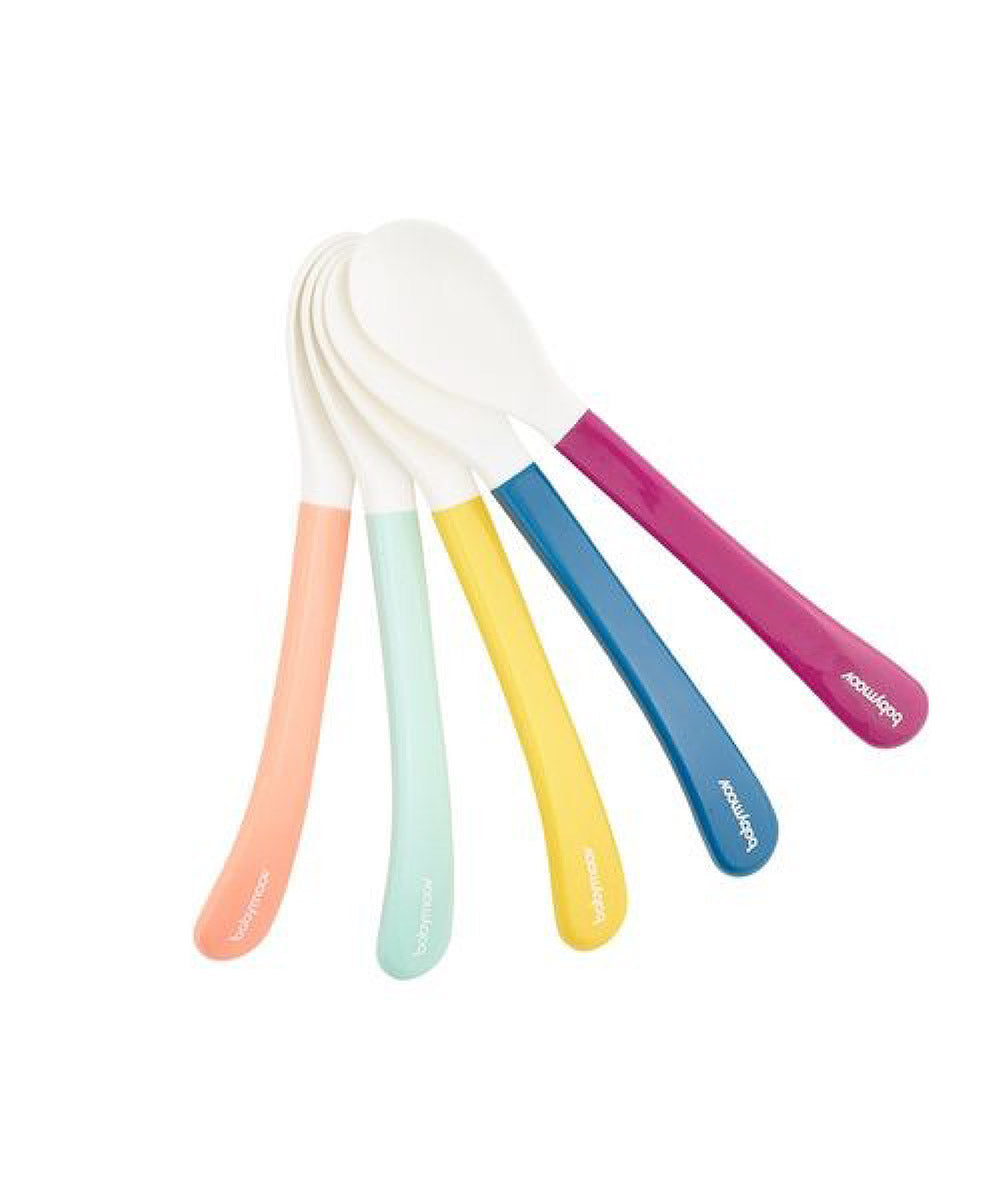 Babymoov Toddler Spoons Multi-color 2nd Age Pack of 5 | Prenatal, Babies, Nusring, Cybex, Avent Utensil