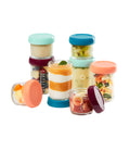 Babymoov Set of 8 glass baby bowls + organic recipe booklet Feeding Bowl