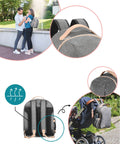 Babymoov Le Pyla Changing Bag - Smokey Grey | Prenatal, Babies, Nusring, Cybex, Avent Diaper Bag