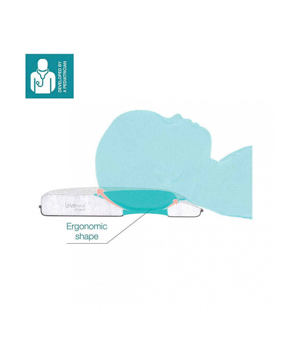 Babymoov Lovenest Flat Head Baby Pillow | Prenatal, Babies, Nusring, Cybex, Avent Baby Pillow