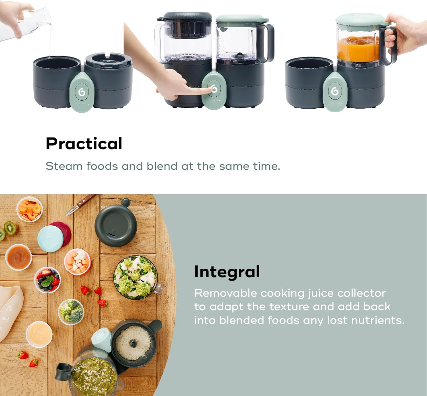 Babymoov Nutribaby One 4-in-1 Baby Food Processor | Prenatal, Babies, Nusring, Cybex, Avent Food Processor