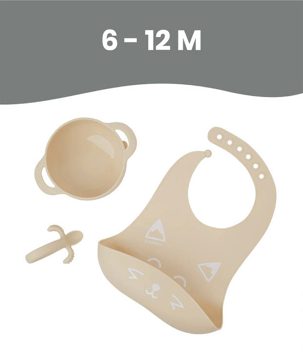 Babymoov Silicone Bowl Spoon & Bib Pack of 3 | Prenatal, Babies, Nusring, Cybex, Avent Feeding Set