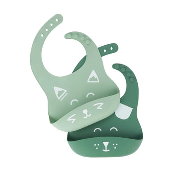 Babymoov Bib with Pocket in Silicone Bib'sy Pack of 2 | Prenatal, Babies, Nusring, Cybex, Avent Bib