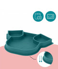 Babymoov Divided Silicone Isy Plate | Prenatal, Babies, Nusring, Cybex, Avent Plate
