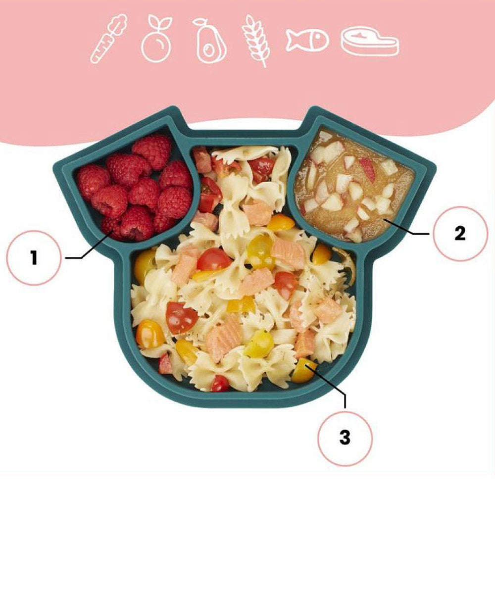 Babymoov Divided Silicone Isy Plate | Prenatal, Babies, Nusring, Cybex, Avent Plate
