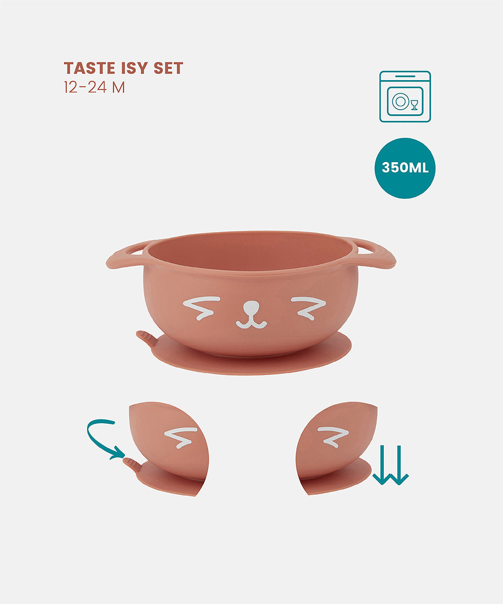 Babymoov Silicone Eating Set Bowl with Suction Base + Spoon Pack of 2 | Prenatal, Babies, Nusring, Cybex, Avent Feeding Set