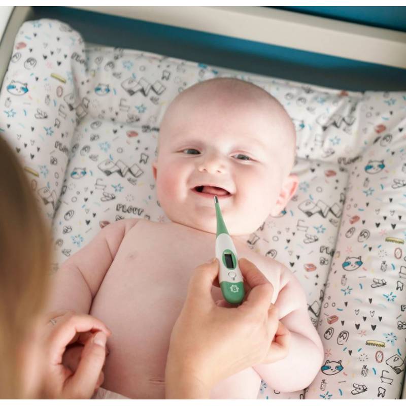 Badabulle Digital Fever Thermometer - Green | Prenatal, Babies, Nusring, Cybex, Avent Thermometer
