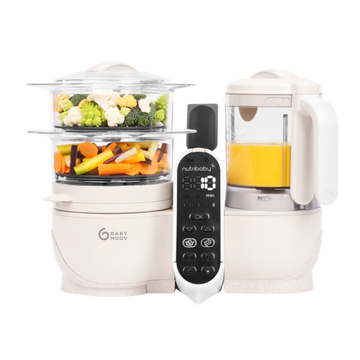 Babymoov Nutribaby + Mineral Beige 6-in-1 Multi-Purpose Baby Food Processor | Prenatal, Babies, Nusring, Cybex, Avent Food Processor